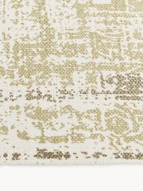 Handgeweven katoenen loper jasmijn, Beige, B 80 x L 250 cm