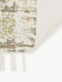 Ručně tkaný bavlněný běhoun Jasmine, Béžová, Š 80 cm, D 250 cm