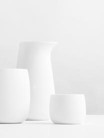 Tazas originales térmicas de café Foster, 2 uds., Porcelana, Exterior: blanco mate Interior: blanco brillante, 40 ml