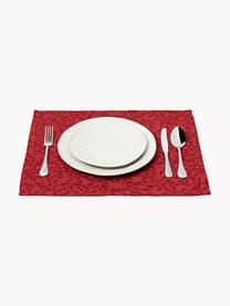 Sets de table avec motif hivernal Hollyn, 2 pièces, 100 % coton

Le matériau est certifié STANDARD 100 OEKO-TEX®, 2534CIT, CITEVE, Rouge, larg. 40 x long. 50 cm