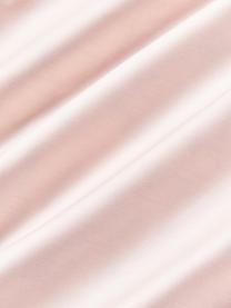 Copripiumino in raso di cotone Blossom, Rosa chiaro, multicolore, Larg. 200 x Lung. 200 cm