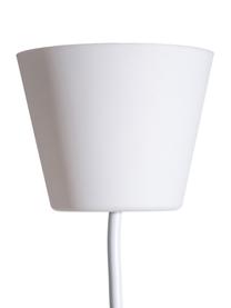 Lámpara de techo de terciopelo Geometric, 100% terciopelo de poliéster, Rosa, plateado, Ø 30 x F 30 cm