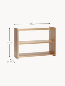 Wandregal Nomad aus Eichenholz, Eichenholz

Dieses Produkt wird aus nachhaltig gewonnenem, FSC®-zertifiziertem Holz gefertigt., Eichenholz, B 60 x H 44 cm