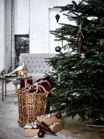 Boules de Noël Cemianne, 2 pièces, Pourpre