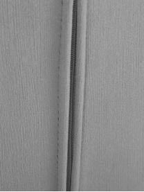 Silla de terciopelo Viggo, Tapizado: terciopelo (poliéster) 50, Terciopelo gris, patas negro, An 49 x F 66 cm