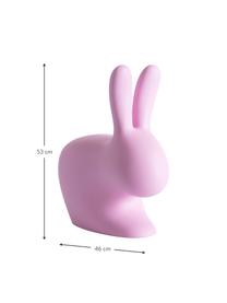 Tabouret lapin pour enfant Rabbit, Rose vif