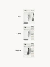 Modulárna šatníková skriňa s otočnými dverami Charlotte, šírka 150 cm, niekoľko variantov, Biela, Classic Interior, Š 150 x V 200 cm