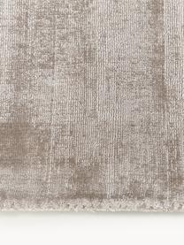 Tappeto in viscosa fatto a mano Jane, Retro: 100% cotone Il materiale , Greige, Larg. 120 x Lung. 180 cm (taglia S)