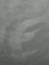 Grijze fluwelen barstoel Amy, Bekleding: fluweel (polyester) De be, Poten: gepoedercoat metaal, Fluweel grijs, B 45 x H 103 cm