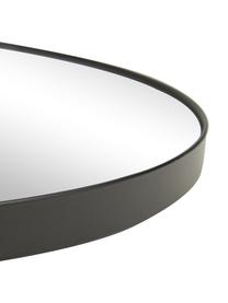 Ovale wandspiegel Lucia, Lijst: gecoat metaal, Zwart, B 40 x H 140 cm