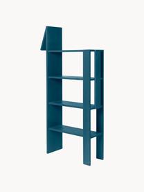 Scaffale in legno Giraffe, Pannello di fibra a media densità (MDF) laccato

Questo prodotto è realizzato con legno di provenienza sostenibile e certificato FSC®., Grigio-blu, Larg. 69 x Alt. 140 cm