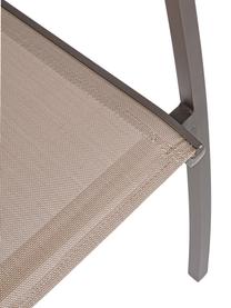 Chaise de jardin Hilla Cloud, Brun café, beige, larg. 57 x prof. 61 cm