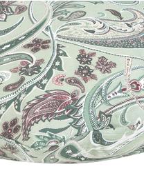 Baumwoll-Kopfkissenbezüge Liana in Grün mit Paisley-Muster, 2 Stück, Webart: Renforcé Fadendichte 144 , Grün, Mehrfarbig, B 40 x L 80 cm