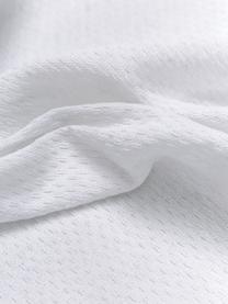 Ręcznik plażowy z frędzlami Ibiza, 100% bawełna, Biały, niebieski, S 100 x D 200 cm