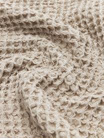 Copriletto a nido d'ape in cotone Lois, 100% cotone, Beige, Larg. 180 x Lung. 260 cm (per letti da 140 x 200 cm)