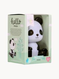 LED-Leuchtobjekt Panda, Kunststoff, BPA-, Blei- und Phthalatefrei, Weiss, Schwarz, B 12 x H 19 cm