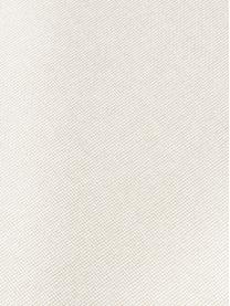 Hoekbank Luna, Bekleding: 100% polyester Met 35.000, Frame: massief beukenhout, Poten: gegalvaniseerd metaal, Geweven stof crèmewit, B 280 x D 184 cm, hoekdeel rechts