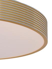 LED-Deckenleuchte Malin aus Metall, Lampenschirm: Metall, Diffusorscheibe: Acryl, Goldfarben, Weiß, Ø 39 x H 7 cm