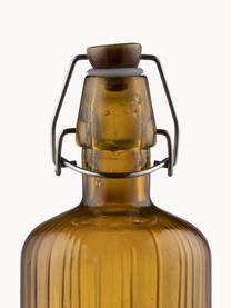 Glasflasche Kusintha, 1.2 L, Glas, Ockergelb, 1.2 L