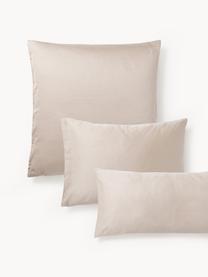 Funda de almohada de satén Comfort, Beige, An 45 x L 110 cm