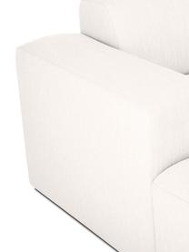 Sofá rinconera Melva (3 plazas), Tapizado: 100% poliéster Alta resis, Estructura: madera de pino maciza, ce, Patas: plástico, Tejido Off White, An 239 x F 143 cm, chaise longue izquierda