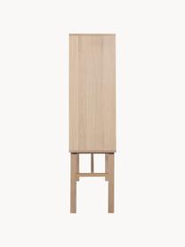 Chiffonnier de madera Linley, Chapa de roble, Madera de roble, An 91 x Al 150 cm