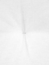 Cojín de asiento Kiara, Blanco crema, An 45 x L 45 cm