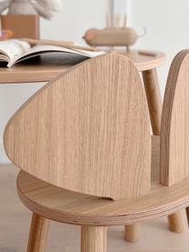 Krzesełko dla dzieci z drewna Mouse, Fornir dębowy

Ten produkt jest wykonany z drewna pochodzącego ze zrównoważonych upraw, które posiada certyfikat FSC®, Drewno dębowe, S 43 x G 28 cm