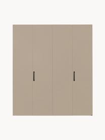 Drehtürenschrank Madison 4-türig, inkl. Montageservice, Korpus: Holzwerkstoffplatten, lac, Beige, B 202 cm x H 230 cm