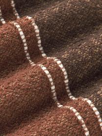 Housse de coussin en bouclette Lago, En tissu bouclette (100 % coton)

La bouclette est une matière qui se caractérise par sa texture aux courbes irrégulières. La surface caractéristique est créée par des boucles tissées de fils différents qui confèrent au tissu une structure unique. La structure bouclée a un effet à la fois isolant et moelleux, ce qui rend le tissu particulièrement douillet, Tons bruns, blanc, larg. 30 x long. 50 cm