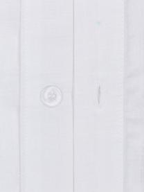 Pruhovaná bavlnená posteľná bielizeň Kathia, Staroružová, biela, 135 x 200 cm + 1 vankúš 80 x 80 cm