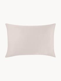 Funda de almohada de satén Comfort, Gris pardo, An 50 x L 70 cm