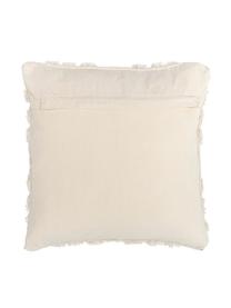 Copricuscino con dettagli trapuntati Yara, 100% cotone biologico certificato GOTS

Questo prodotto è realizzato in cotone biologico certificato GOTS. Global Organic Textile Standard (GOTS) è il principale standard tessile che valuta rigorosamente pratiche commerciali etiche, gestione ambientale e gestione chimica lungo l'intera catena di consegna. In questo modo si garantisce che questo prodotto sia costituito da cotone biologico, coltivato senza sostanze nocive e fabbricato in impianti sicuri utilizzando metodi di produzione rispettosi dell'ambiente., Beige chiaro, Larg. 45 x Lung. 45 cm