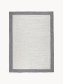 Interiérový/exteriérový oboustranný koberec Panama, Šedá, odstíny krémové, D 230 cm, Š 160 cm