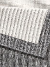 Interiérový/exteriérový oboustranný koberec Panama, Šedá, odstíny krémové, D 230 cm, Š 160 cm