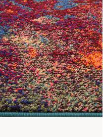 Design Niederflor-Teppich Celestial, Flor: 100 % Polypropylen, Rot-, Orange- und Blautöne, B 120 x L 180 cm (Grösse S)