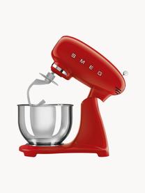 Keukenmachine 50's Style, Schaal: glas, Glanzend rood, B 40 x H 38 cm