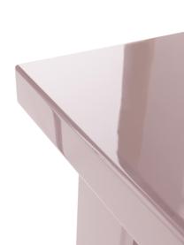 Mesa auxiliar Crozz, Tablero de fibras de densidad media (MDF) pintado, Rosa, B 50 x H 48 cm