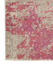 Tapis de couloir design rose beige Celestial, Beige, rose