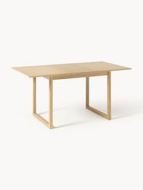 Rozkladací jedálenský stôl Calla, Lakované dubové drevo, Š 160/240 x H 90