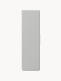 Armadio componibile con ante battenti Simone, larg. 200 cm, in diverse varianti, Legno, grigio, Interno Basic, larg. 200 x alt. 200 cm