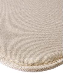 Cuscini per poltrona in metallo Wire, Rivestimento: 60% lino, 30% cotone, 10%, Beige, Set in varie misure