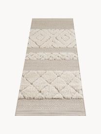 Tapis à poils ras avec structure haute et basse Handira, 100 % polypropylène

Le matériau est certifié STANDARD 100 OEKO-TEX®, 1803035, Centexbel, Beige, blanc crème, larg. 80 x long. 200 cm