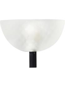 Applique murale LED intensité variable Fata, Plastique, Transparent, gris chrome, larg. 16 x prof. 17 cm