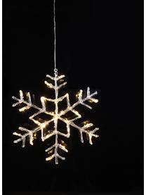 Svetelná LED dekorácia Snowflake Antarctica, Priehľadná, Ø 40 cm