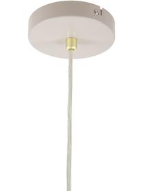 Lampa wisząca Mathea, Taupe, Ø 38 x W 8 cm