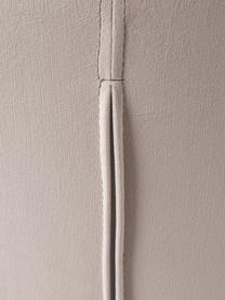 Chaises rembourrées en velours Luisa, 2 pièces, Velours beige clair, pieds dorés, larg. 59 x prof. 59 cm