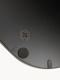 Ovale wandspiegel Lucia, Lijst: gecoat metaal, Zwart, B 40 x H 70 cm
