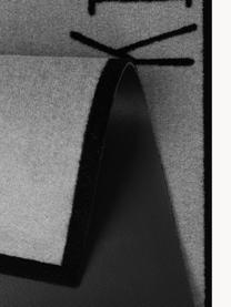 Běhoun s protiskluzovou vrstvou Kitchen Cutlery, Šedá, černá, Š 50 cm, D 150 cm