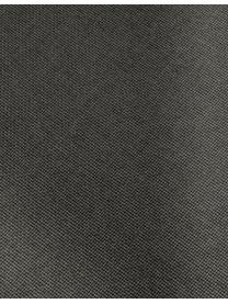 Hoekbank Luna, Bekleding: 100% polyester Met 35.000, Frame: massief beukenhout, Poten: gegalvaniseerd metaal, Geweven stof antraciet, B 280 x D 184 cm, hoekdeel links
